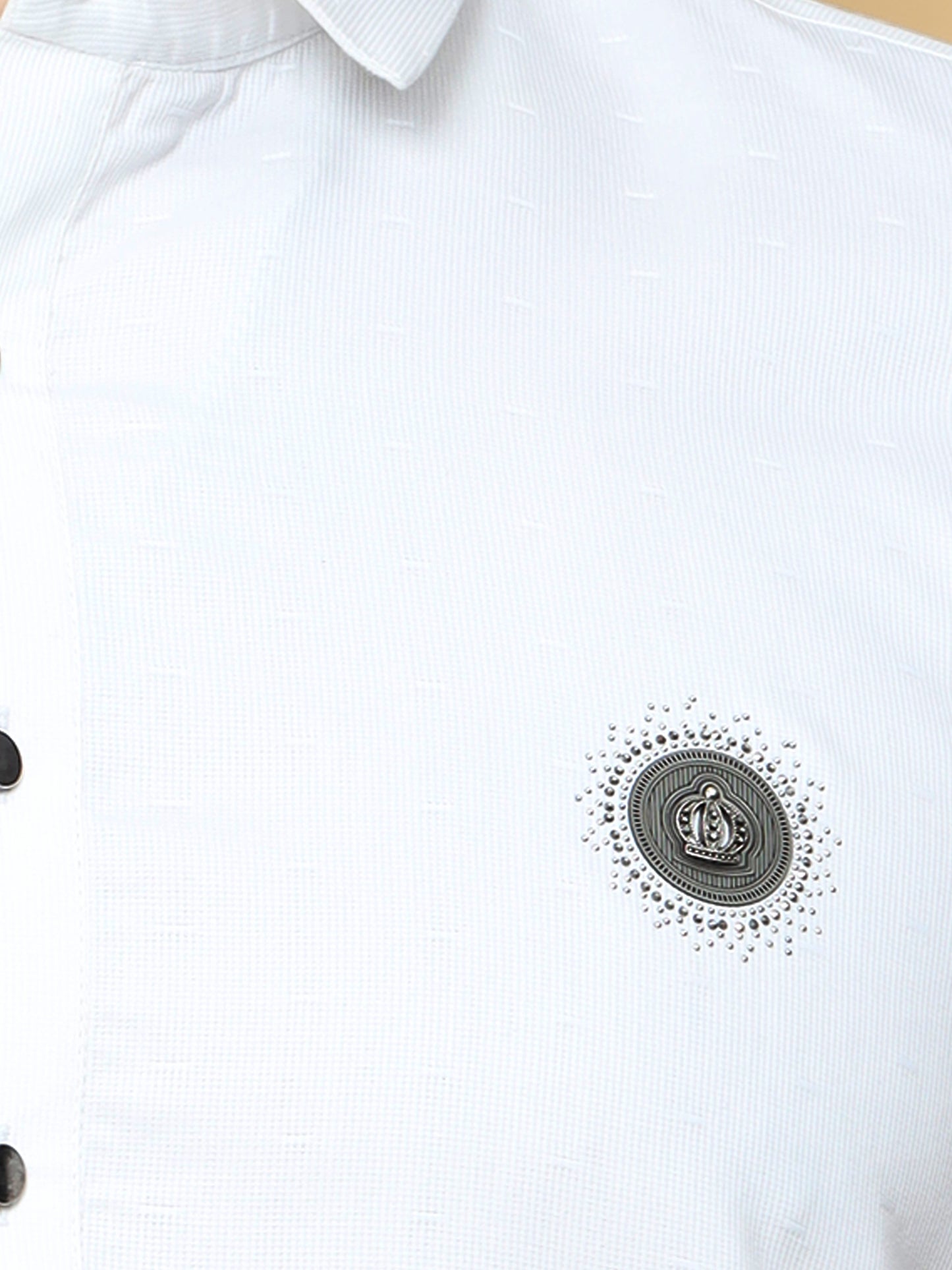 WHITE PATHANI KURTA SET
