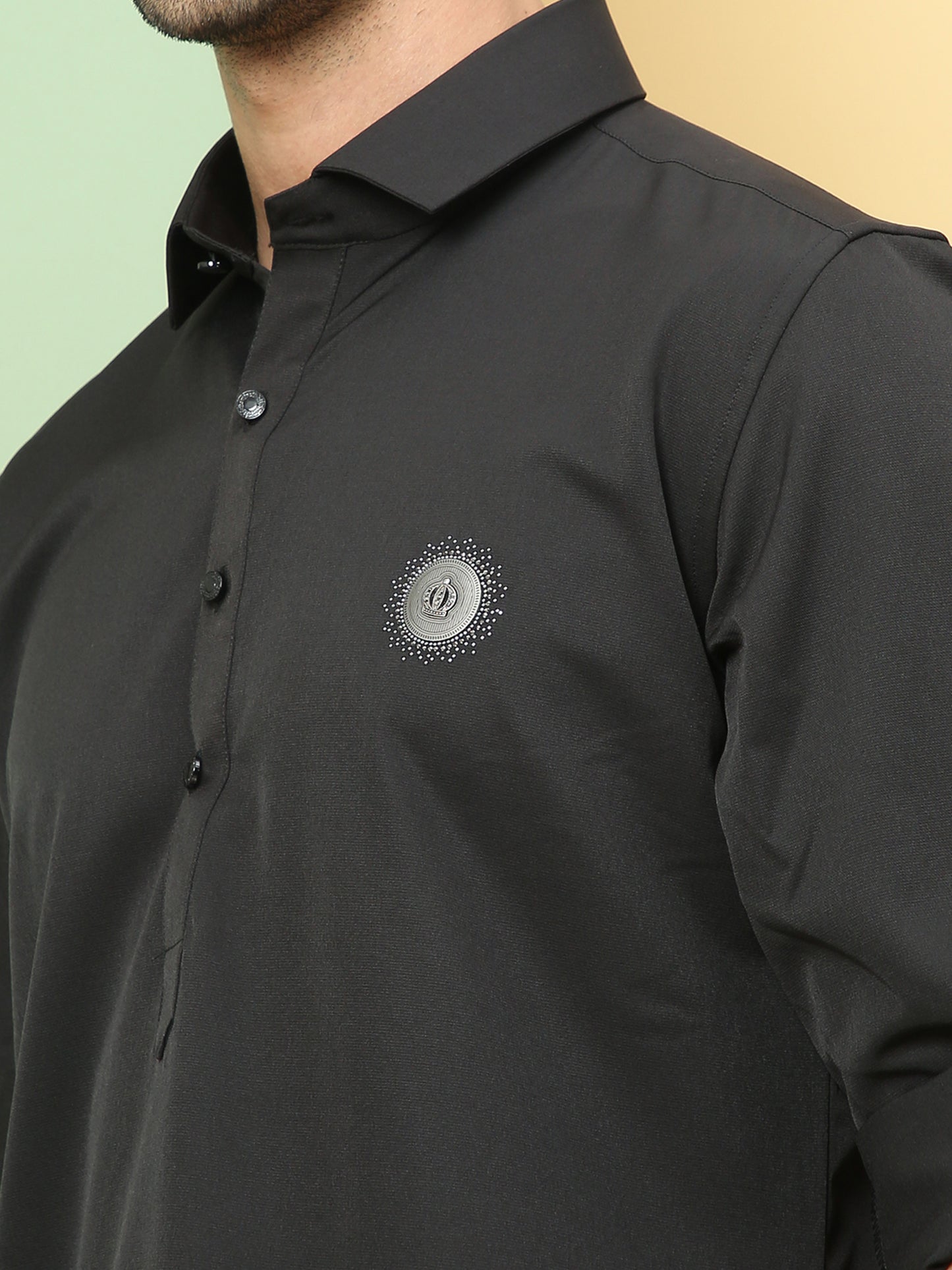 THUNDER SOLID PATHANI KURTA SET